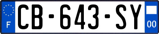 CB-643-SY