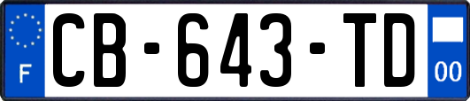 CB-643-TD