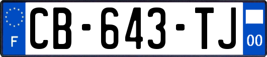 CB-643-TJ