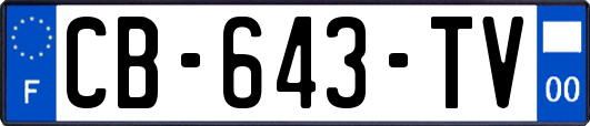 CB-643-TV