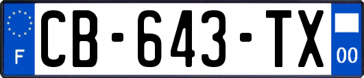 CB-643-TX
