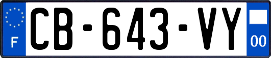 CB-643-VY