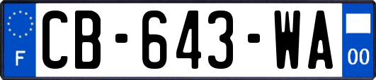 CB-643-WA