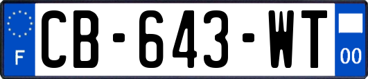 CB-643-WT
