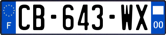 CB-643-WX