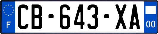 CB-643-XA