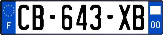 CB-643-XB