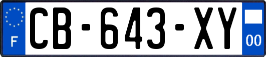 CB-643-XY