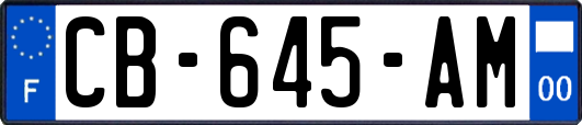 CB-645-AM