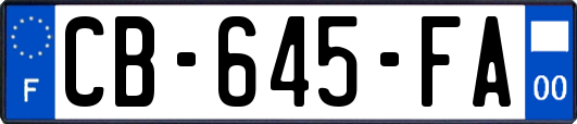 CB-645-FA