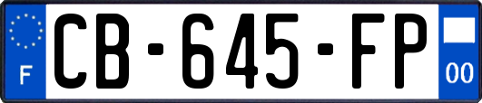 CB-645-FP