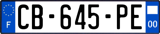 CB-645-PE