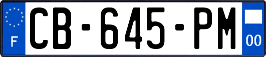 CB-645-PM