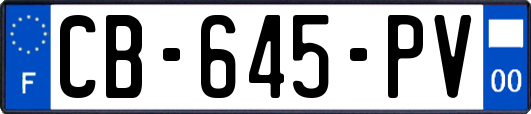 CB-645-PV