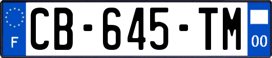 CB-645-TM