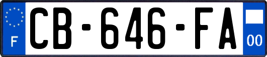 CB-646-FA