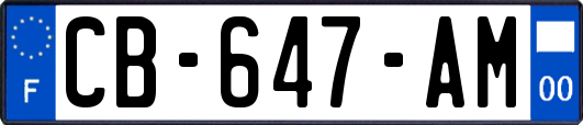 CB-647-AM