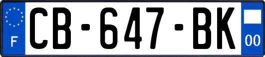 CB-647-BK