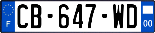 CB-647-WD