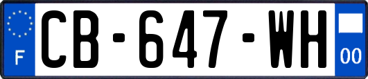 CB-647-WH