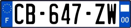 CB-647-ZW