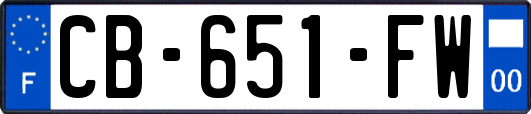 CB-651-FW