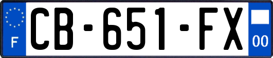CB-651-FX