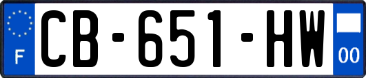 CB-651-HW