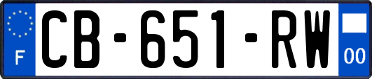 CB-651-RW