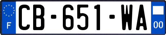 CB-651-WA