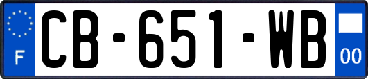 CB-651-WB
