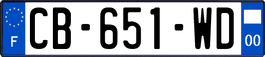 CB-651-WD