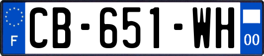 CB-651-WH