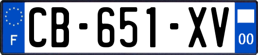 CB-651-XV