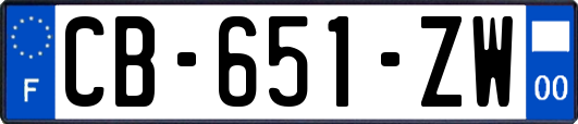 CB-651-ZW