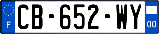 CB-652-WY