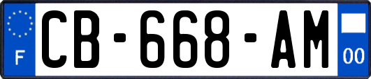 CB-668-AM