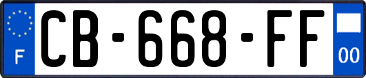 CB-668-FF
