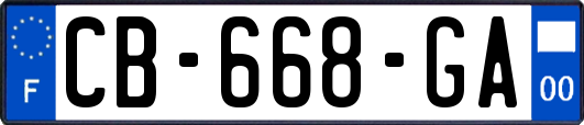 CB-668-GA