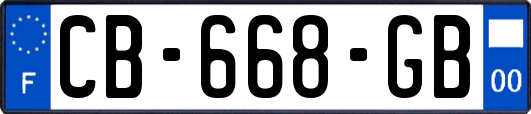 CB-668-GB