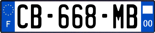 CB-668-MB