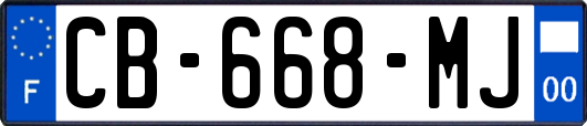 CB-668-MJ