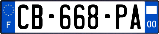 CB-668-PA