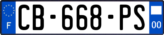 CB-668-PS