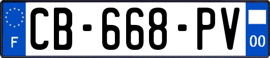 CB-668-PV