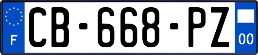 CB-668-PZ