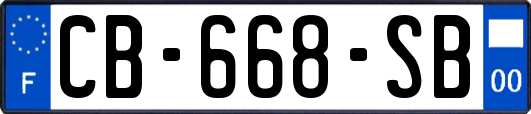 CB-668-SB