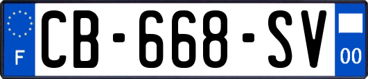 CB-668-SV