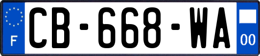 CB-668-WA