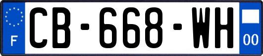 CB-668-WH